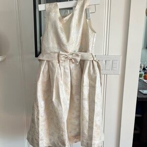 Elegant Cream Kids Dress